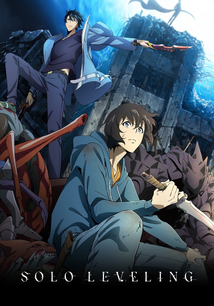 بوستر أنمي Solo Leveling Season1 - أنمي - تقييم 9.0/10 - مسلسل مترجم مجاناً