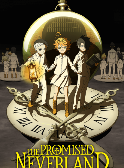 بوستر أنمي Yakusoku no Neverland - أنمي - تقييم 9.0/10 - مسلسل مترجم مجاناً